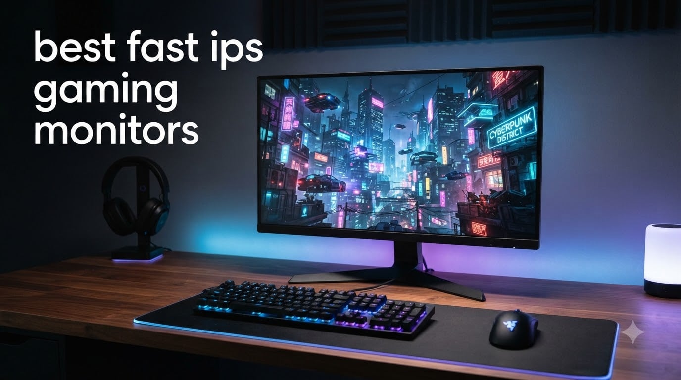 best fast ips gaming monitors
