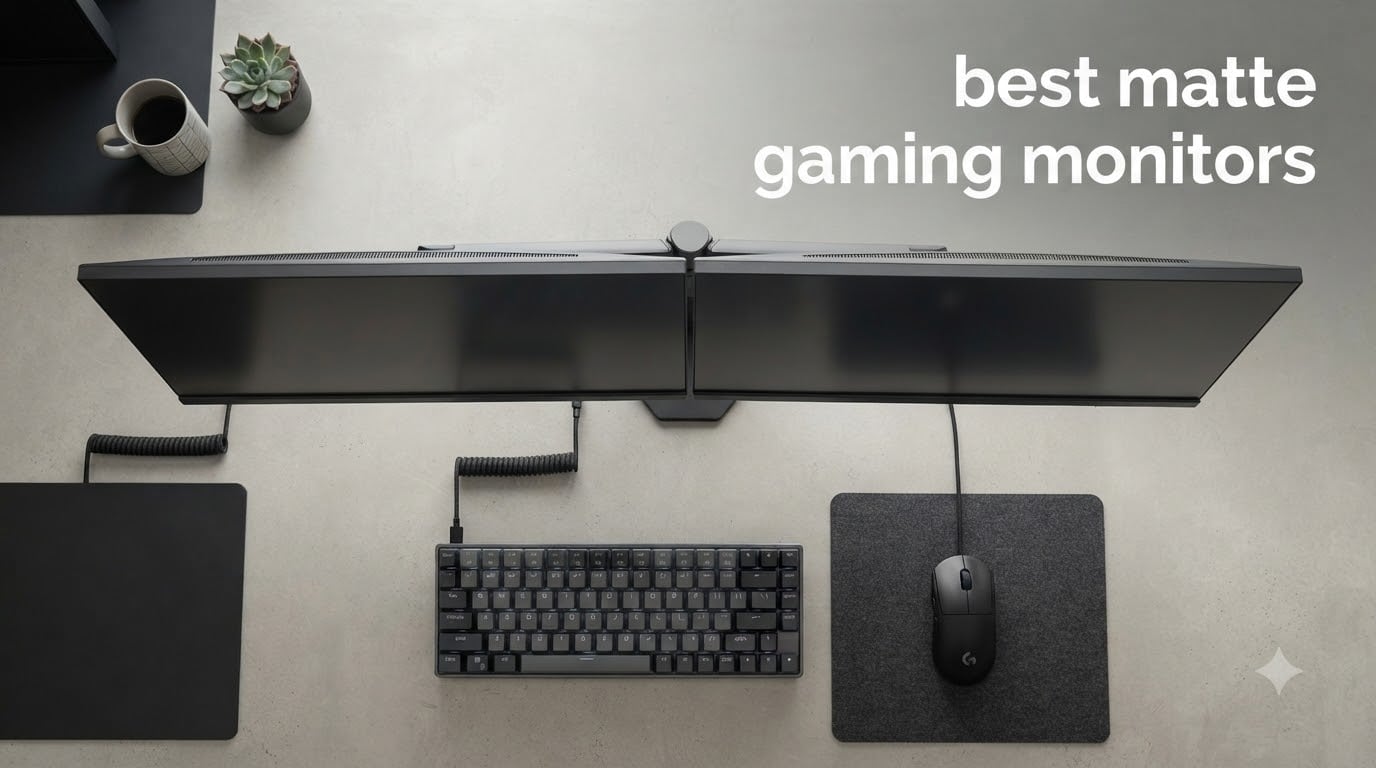 best matte gaming monitors