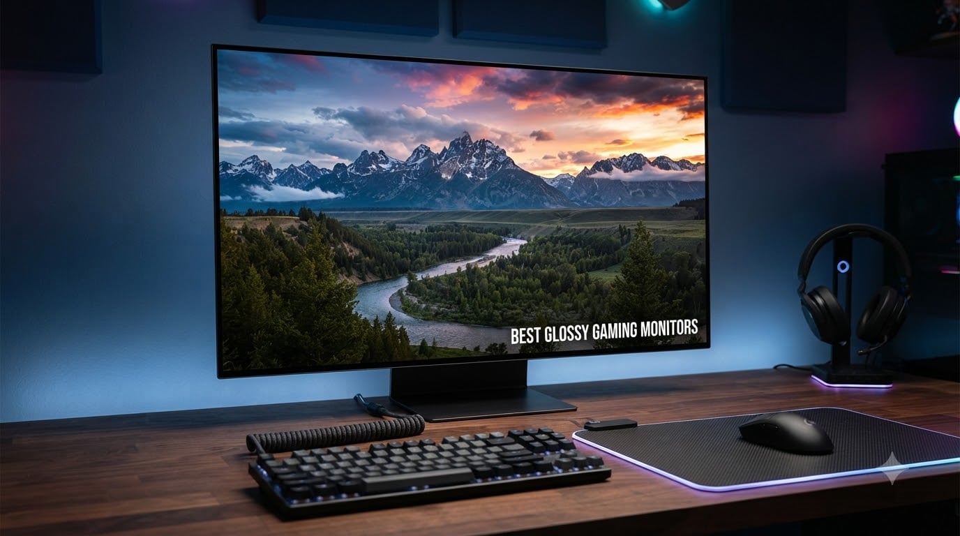 best glossy gaming monitors