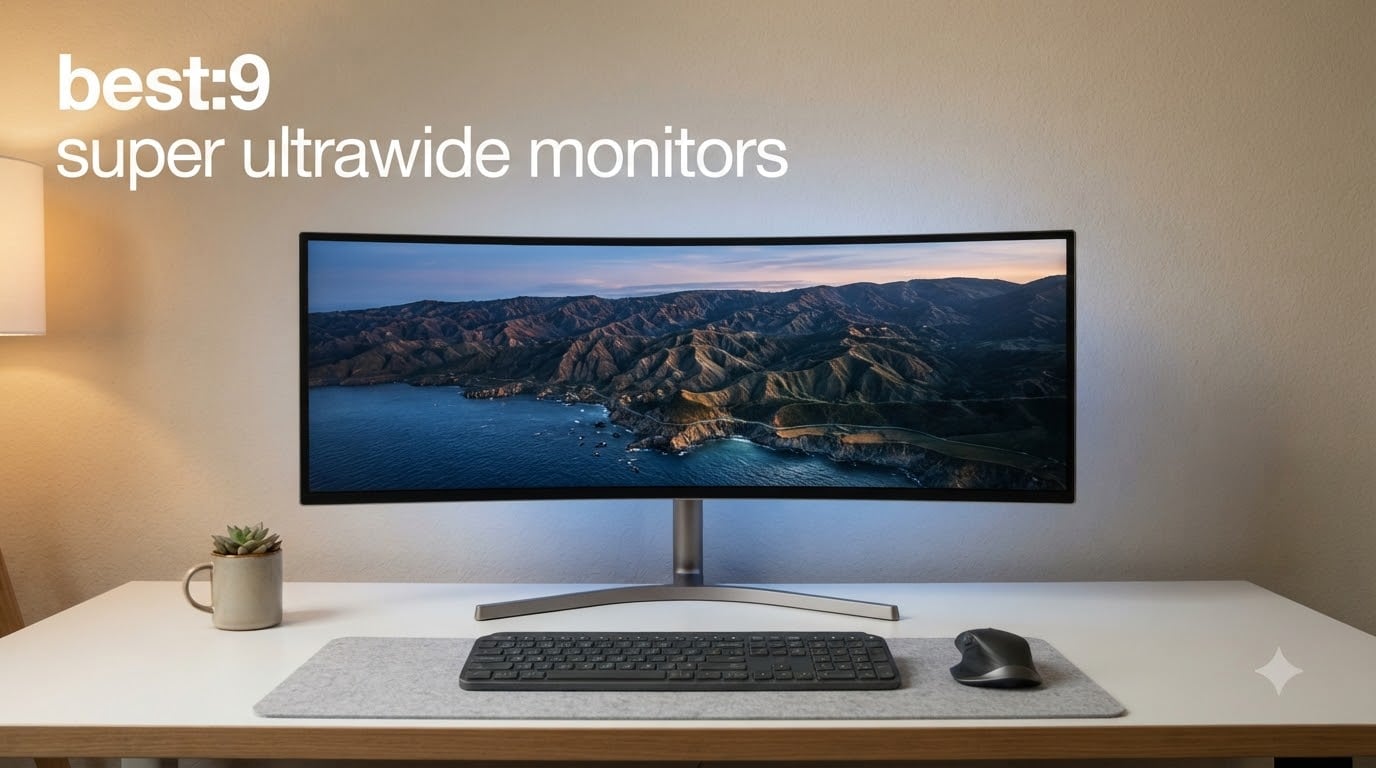 best 32:9 super ultrawide monitors