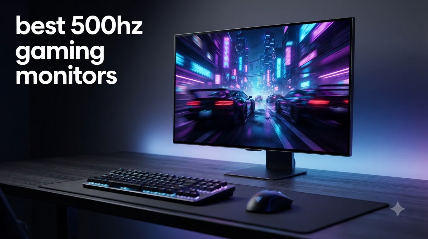 best 500hz gaming monitors