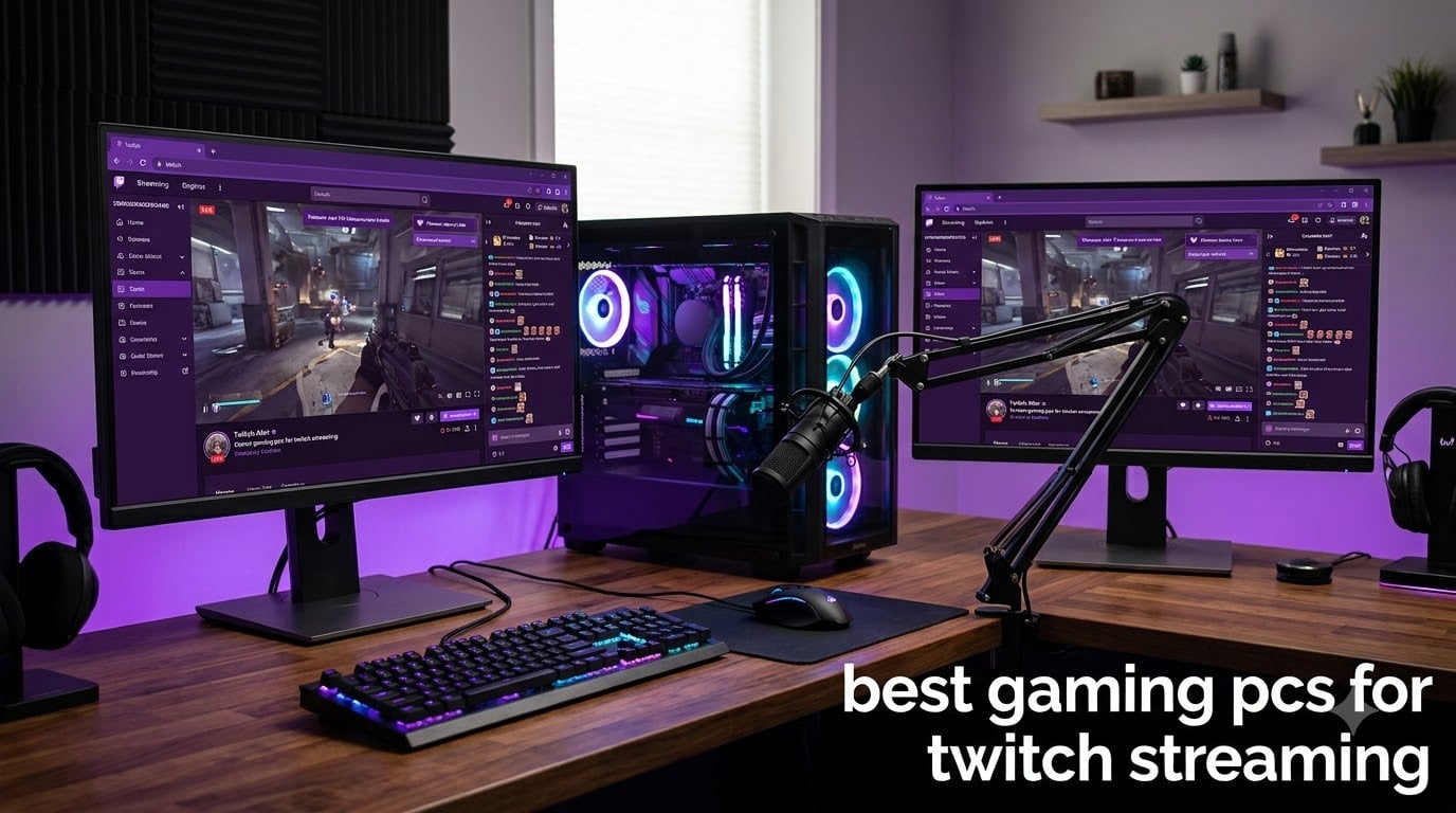 best gaming pcs for twitch streaming