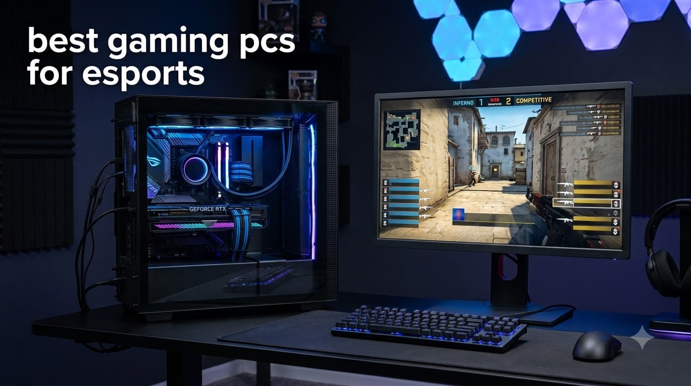 best gaming pcs for esports