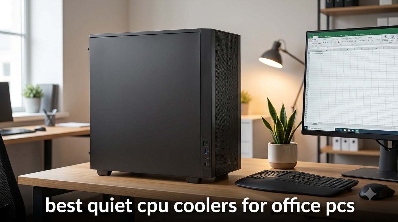 best quiet cpu coolers for office pcs