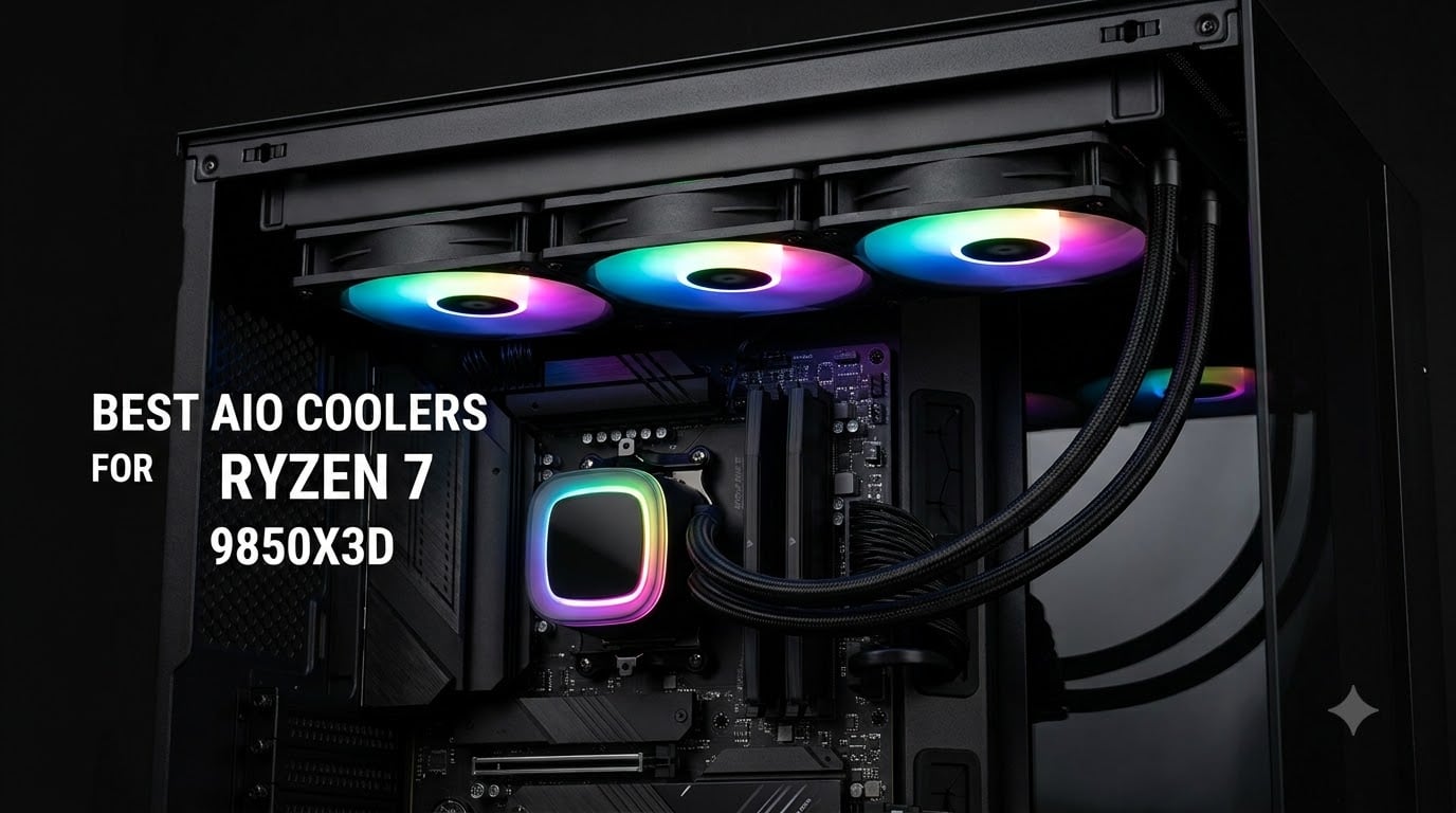 best aio coolers for ryzen 7 9850x3d