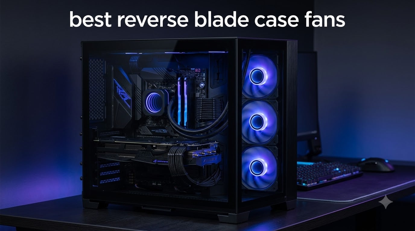 best reverse blade case fans