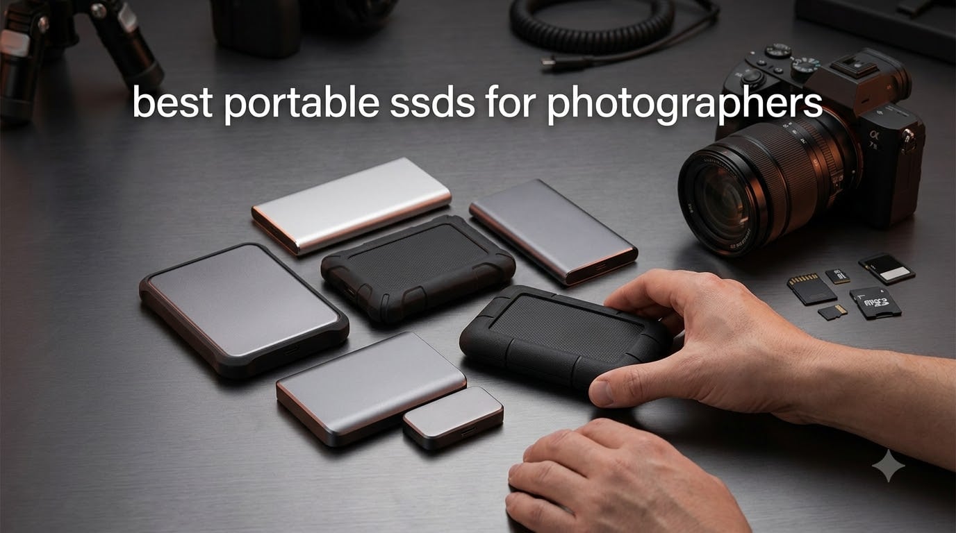 best portable ssds for photographers