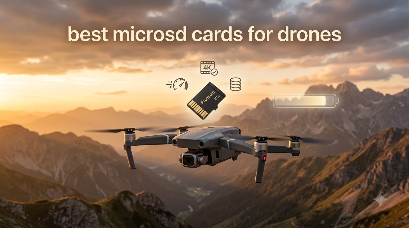 best microsd cards for drones
