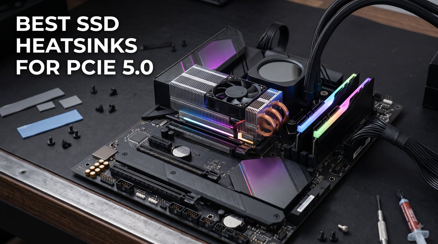 best ssd heatsinks for pcie 5.0