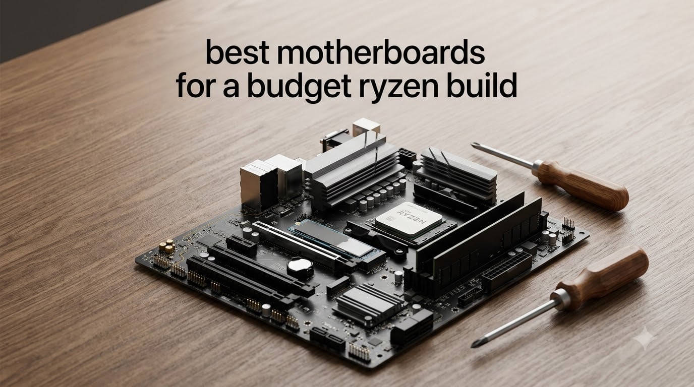 best motherboards for a budget ryzen build