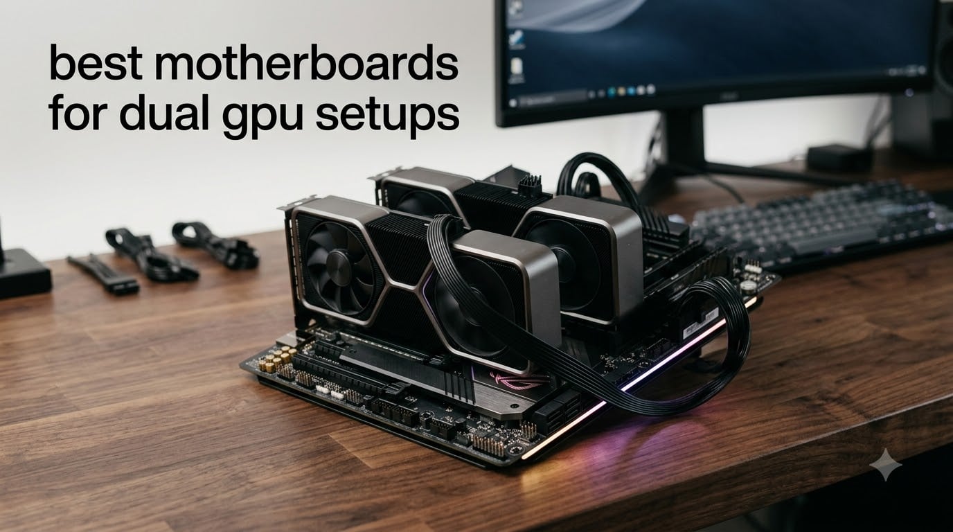 best motherboards for dual gpu setups