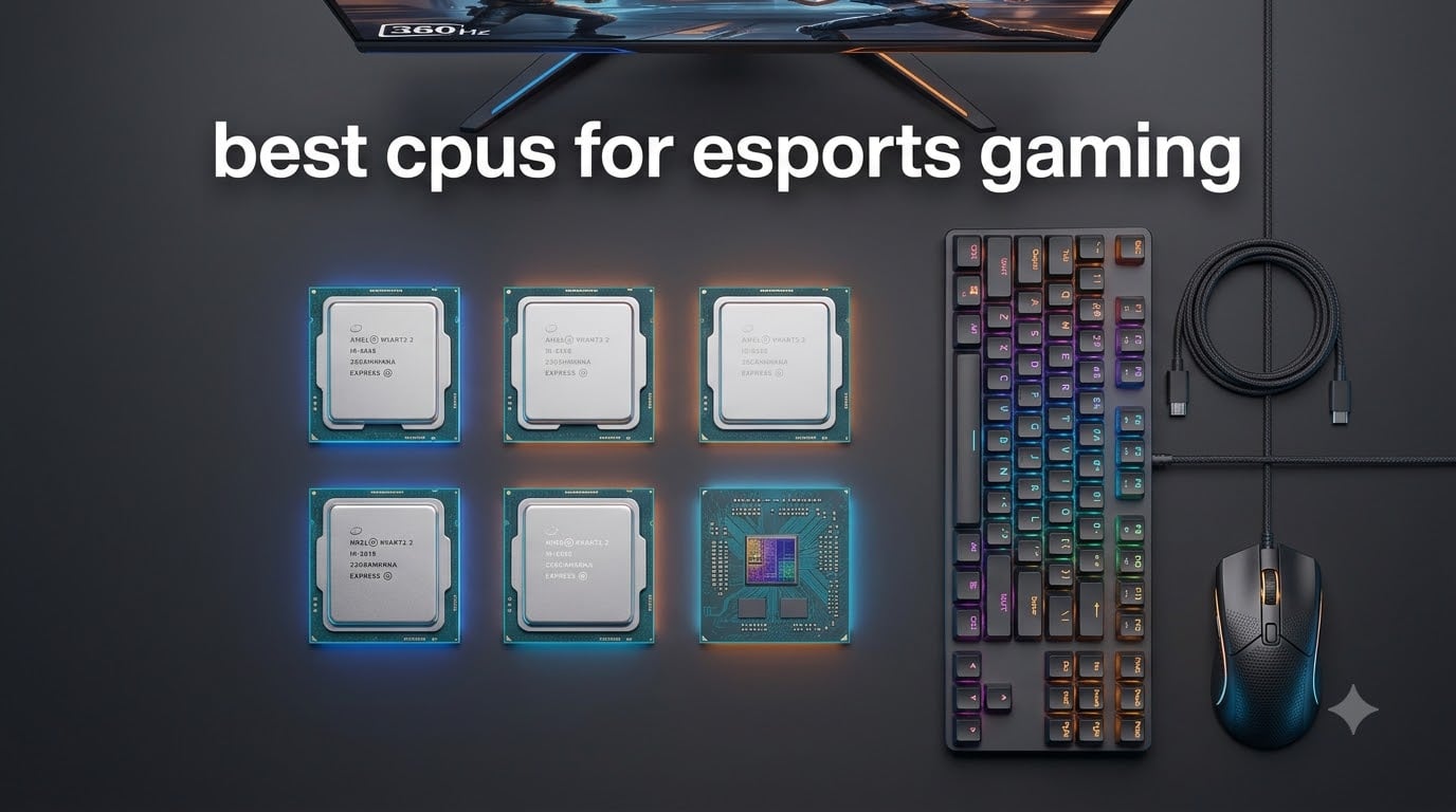 best cpus for esports gaming