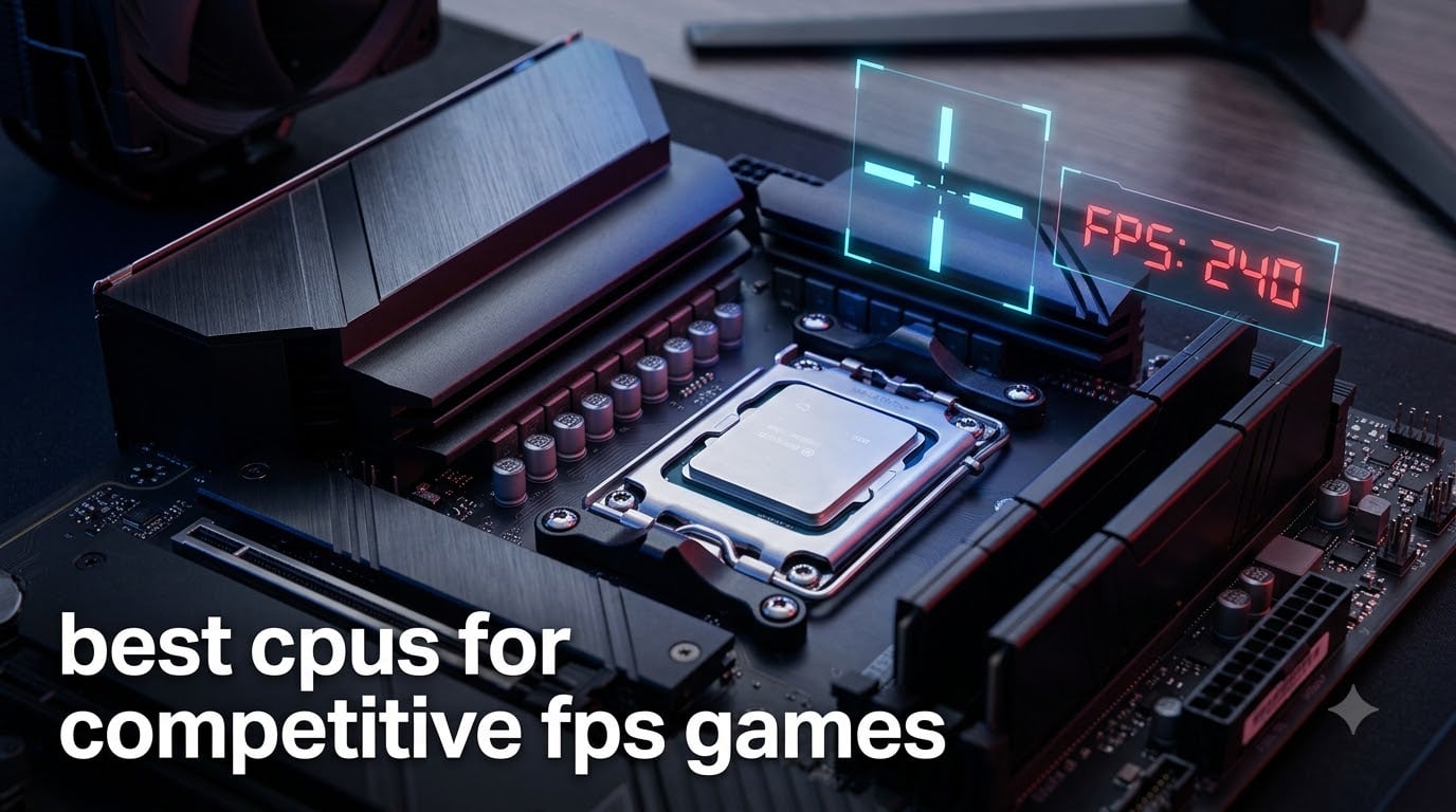 best cpus for competitive fps games