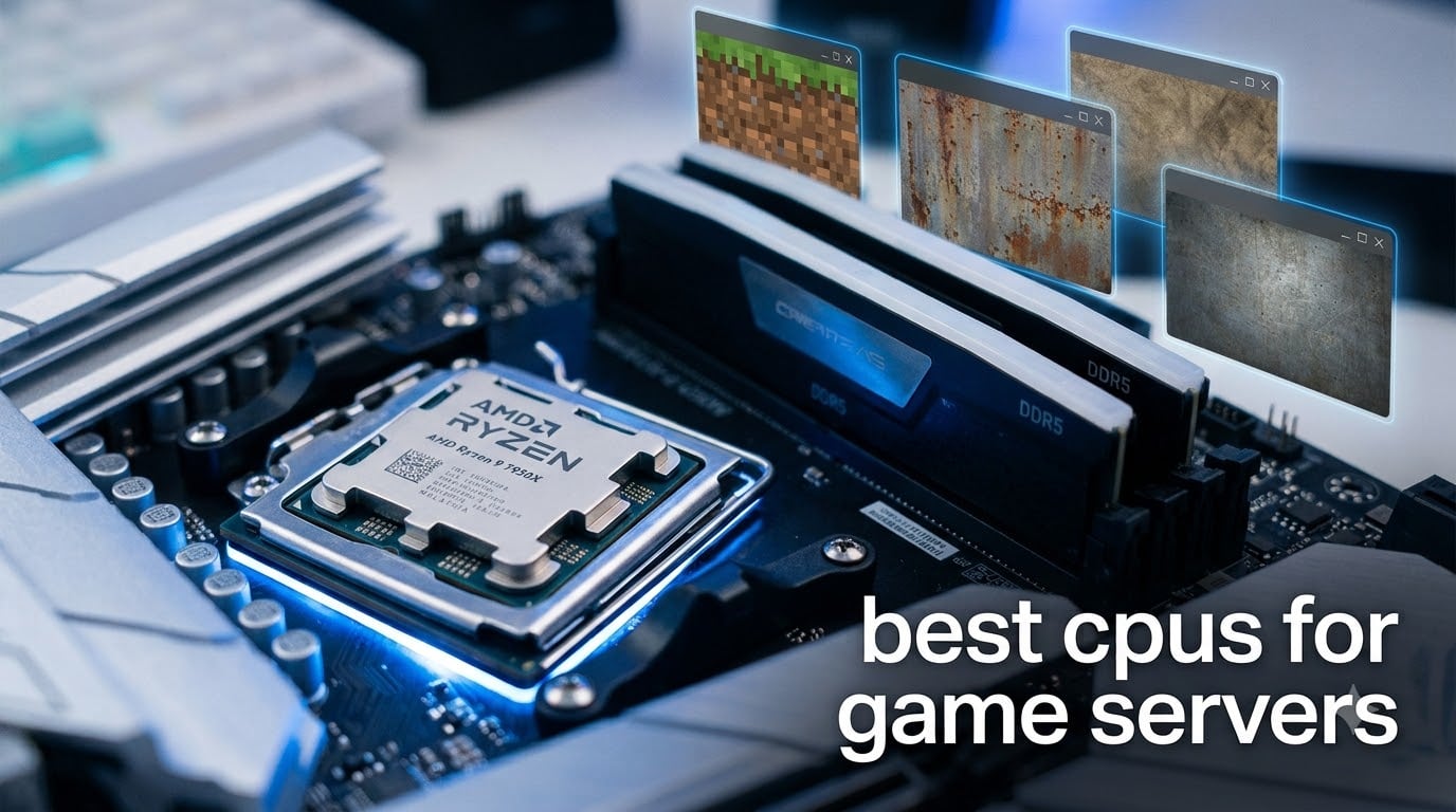 best cpus for game servers