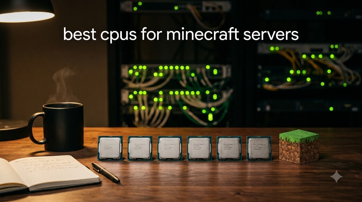 best cpus for minecraft servers