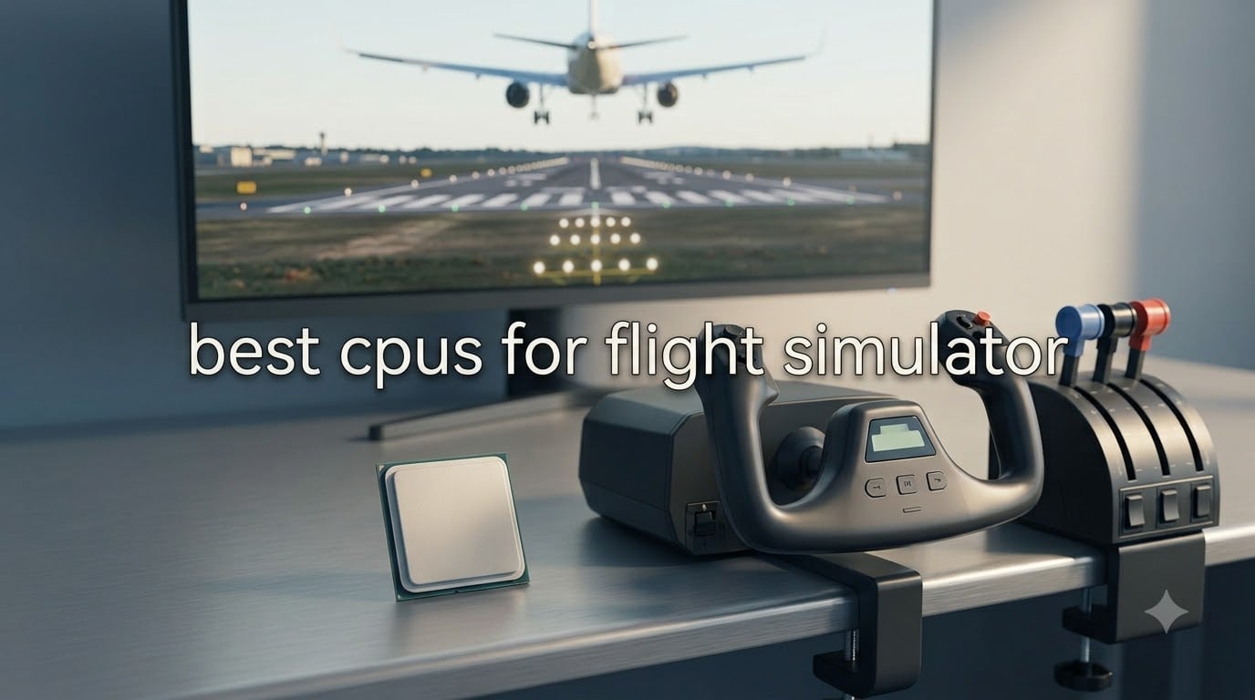 best cpus for flight simulator