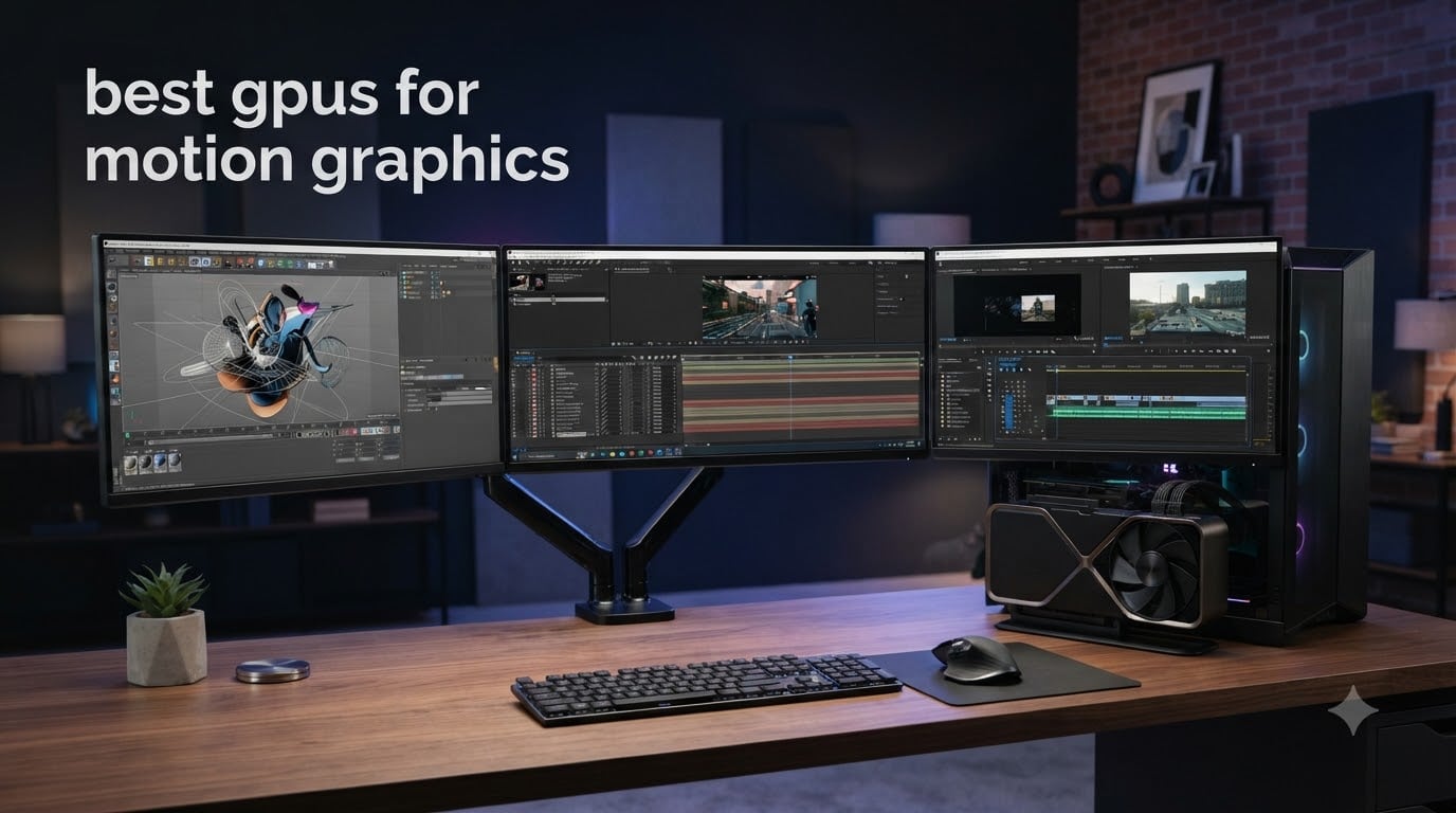 best gpus for motion graphics