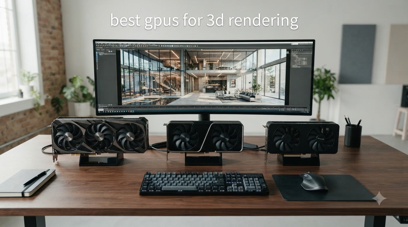 best gpus for 3d rendering