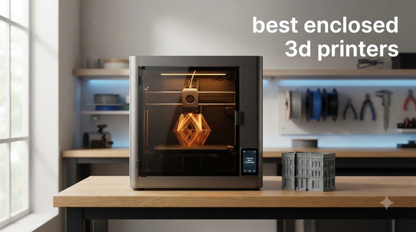 best enclosed 3d printers