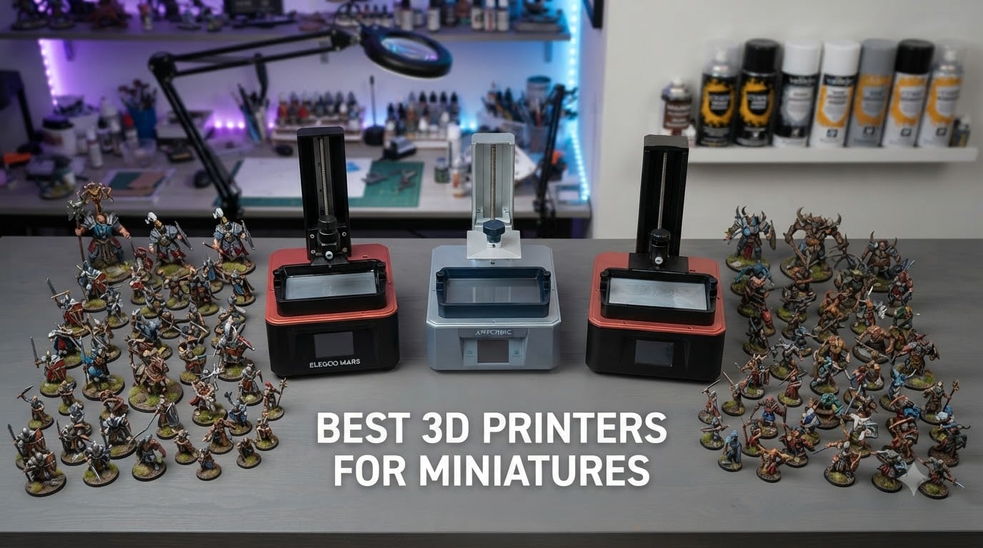 best 3d printers for miniatures