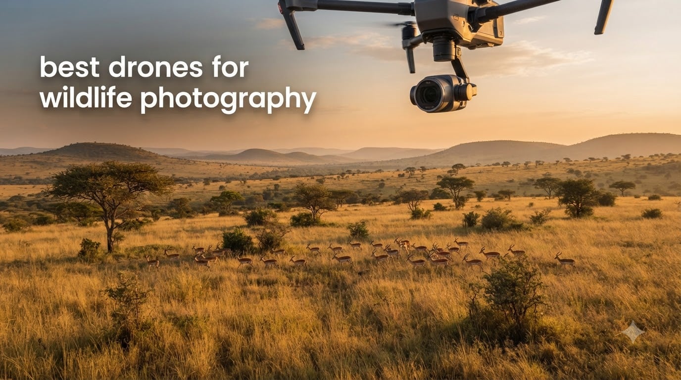 best drones for wildlife photography