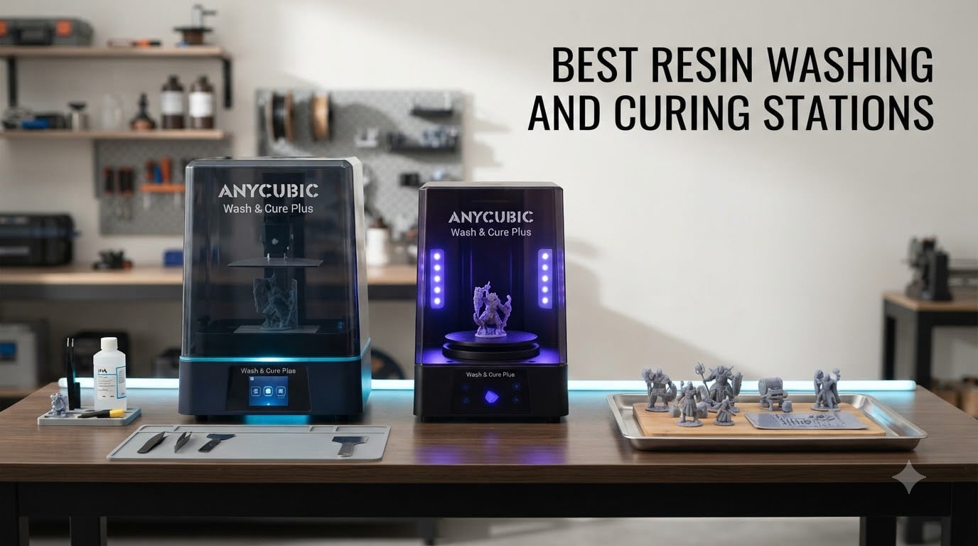 best resin washing and curing stations