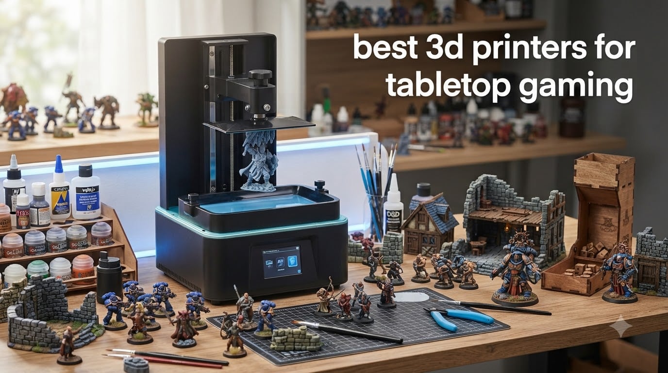best 3d printers for tabletop gaming