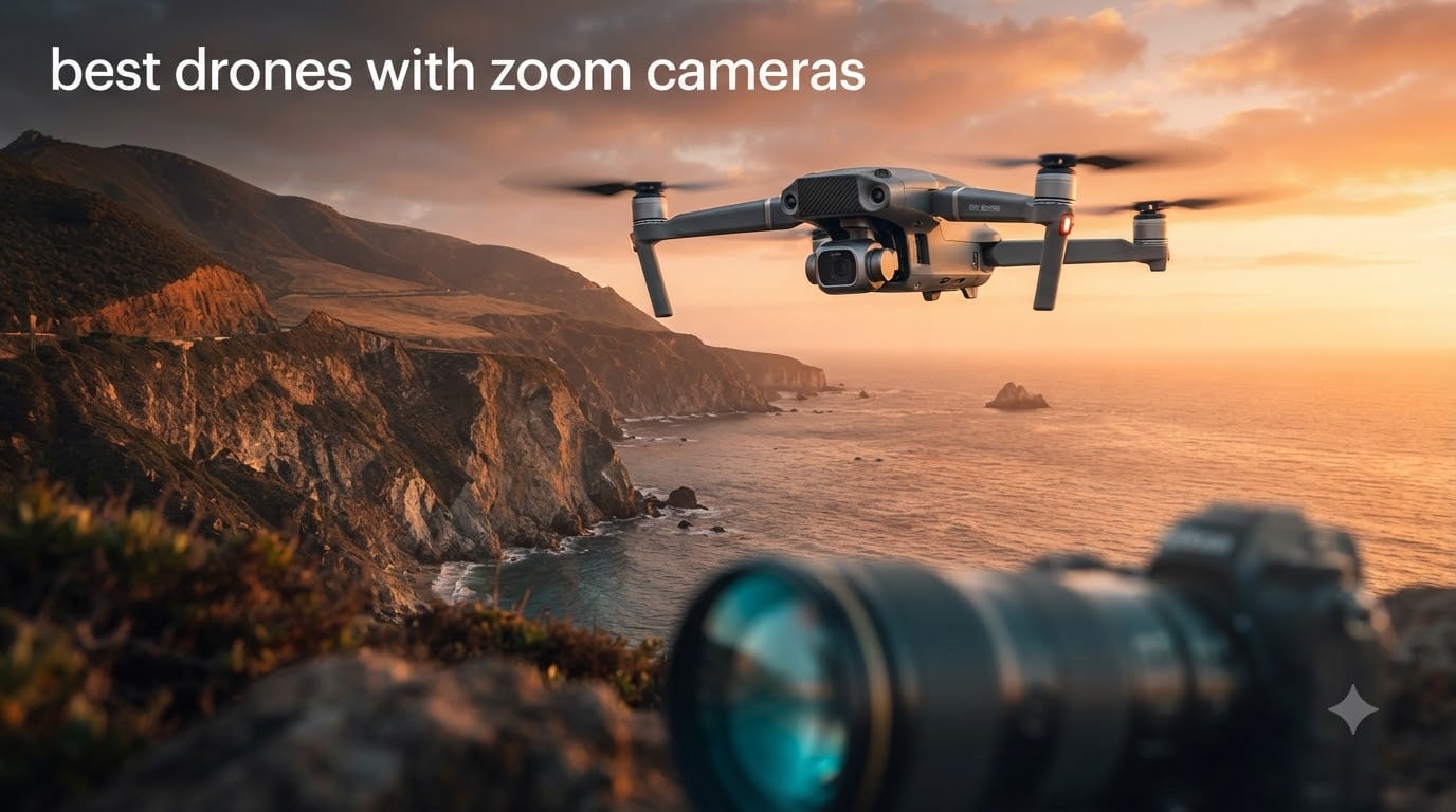 best drones with zoom cameras