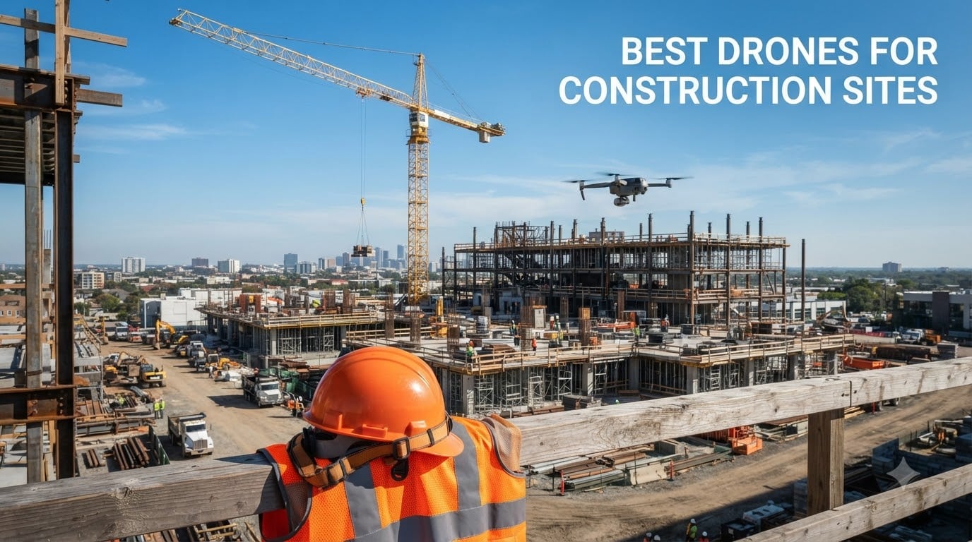 best drones for construction sites