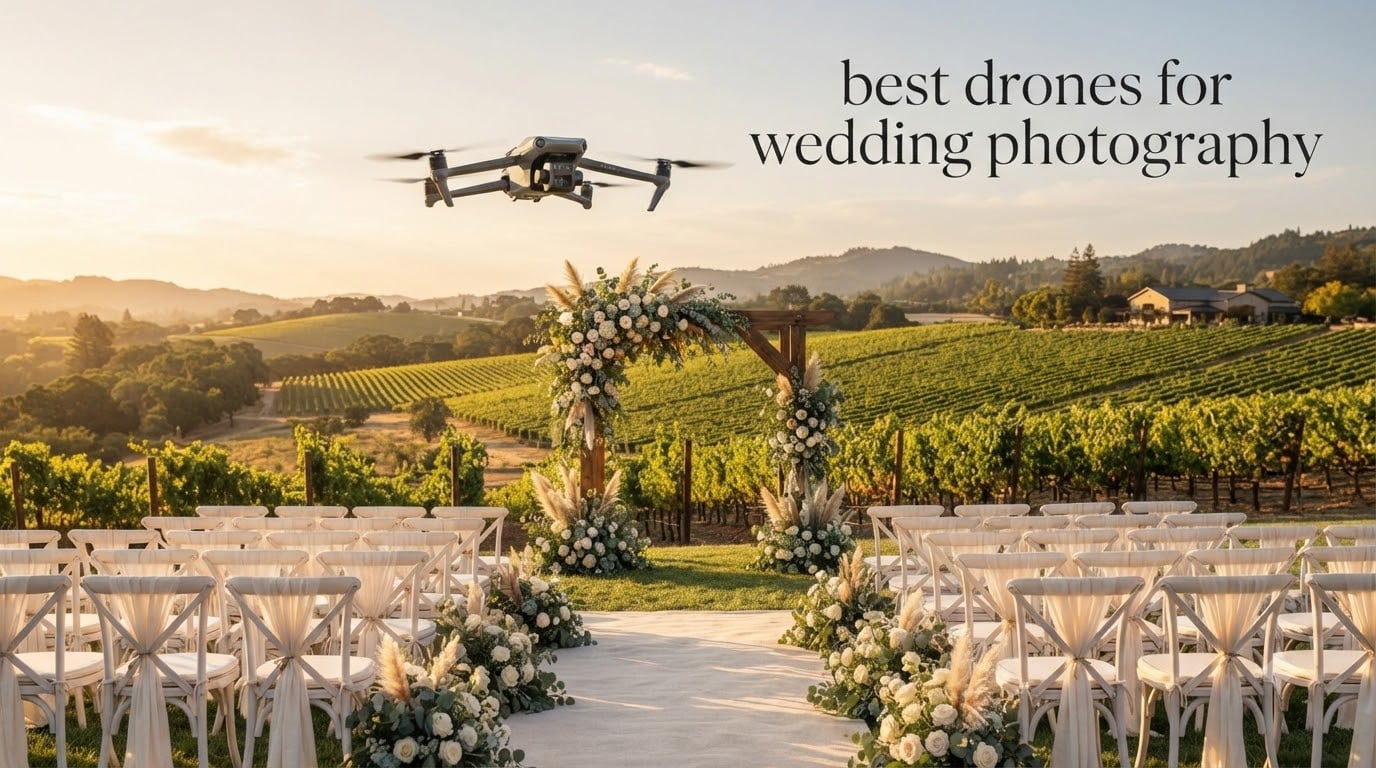 best drones for wedding photography