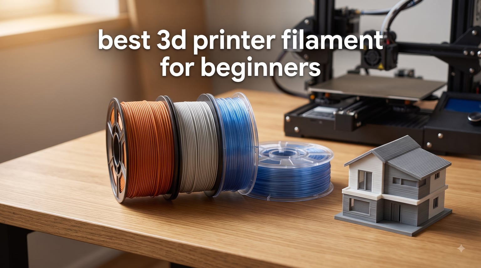 best 3d printer filament for beginners