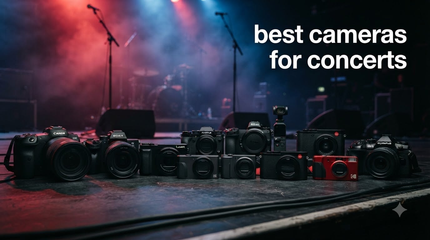 best cameras for concerts