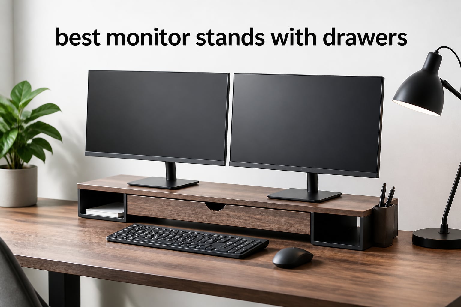 best monitor stands with drawers