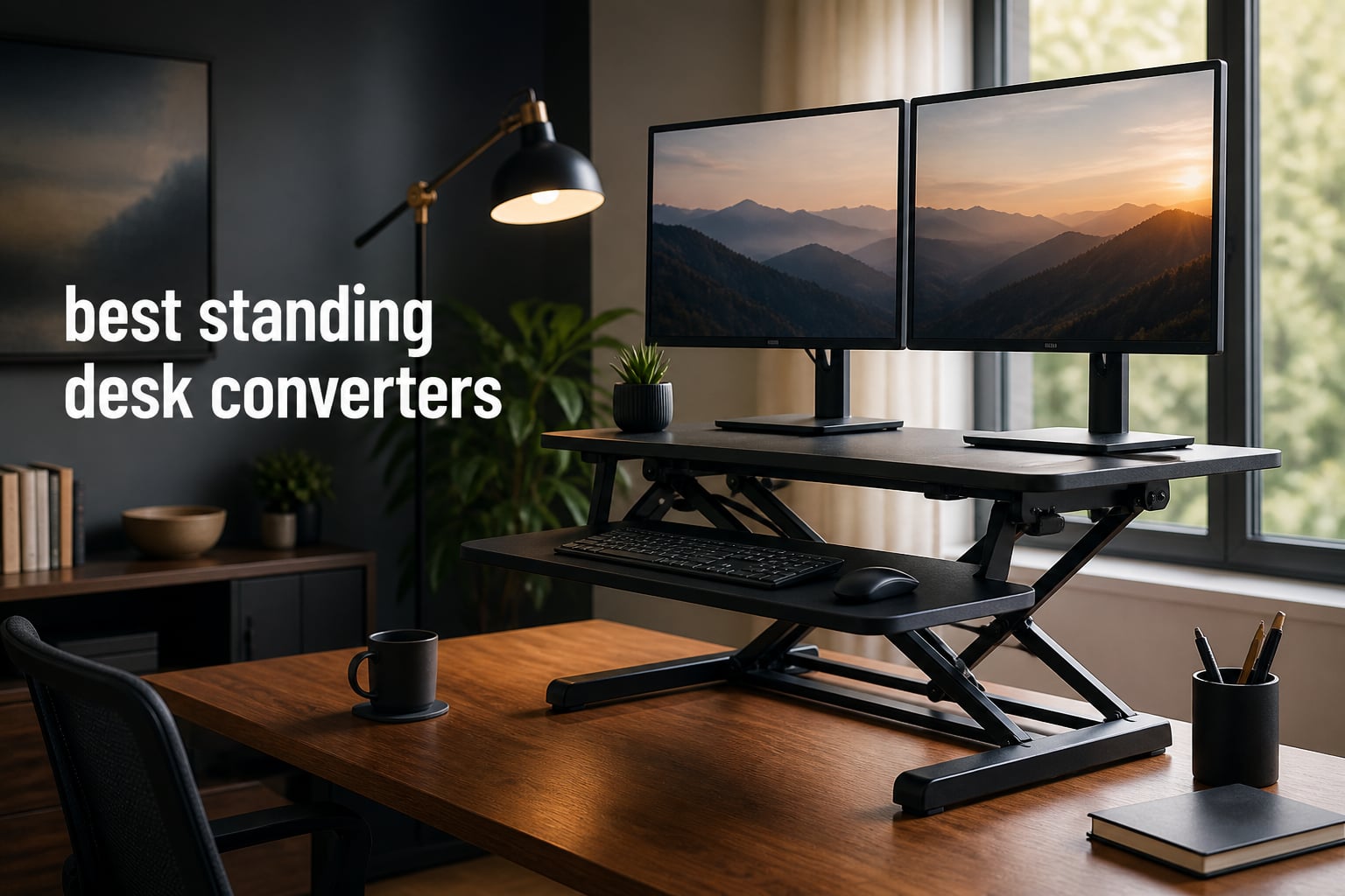 best standing desk converters