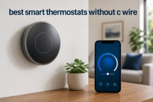 best smart thermostats without c wire