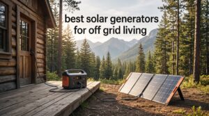 best solar generators for off grid living