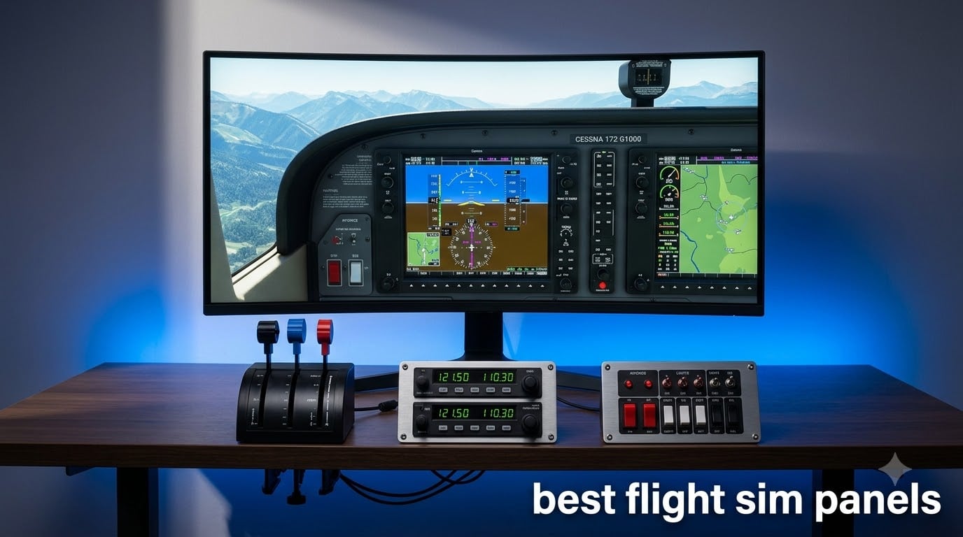 best flight sim panels