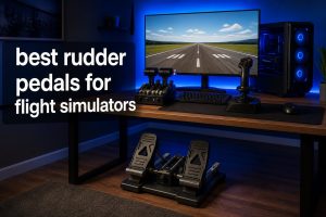 best rudder pedals for flight simulators