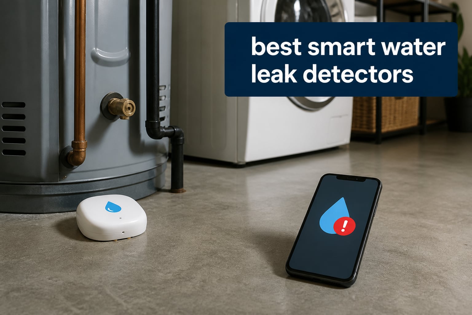best smart water leak detectors