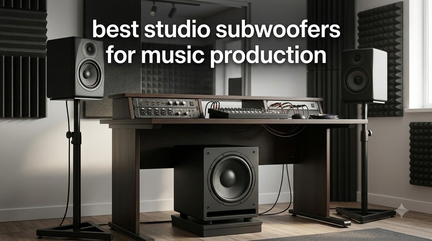 best studio subwoofers for music production
