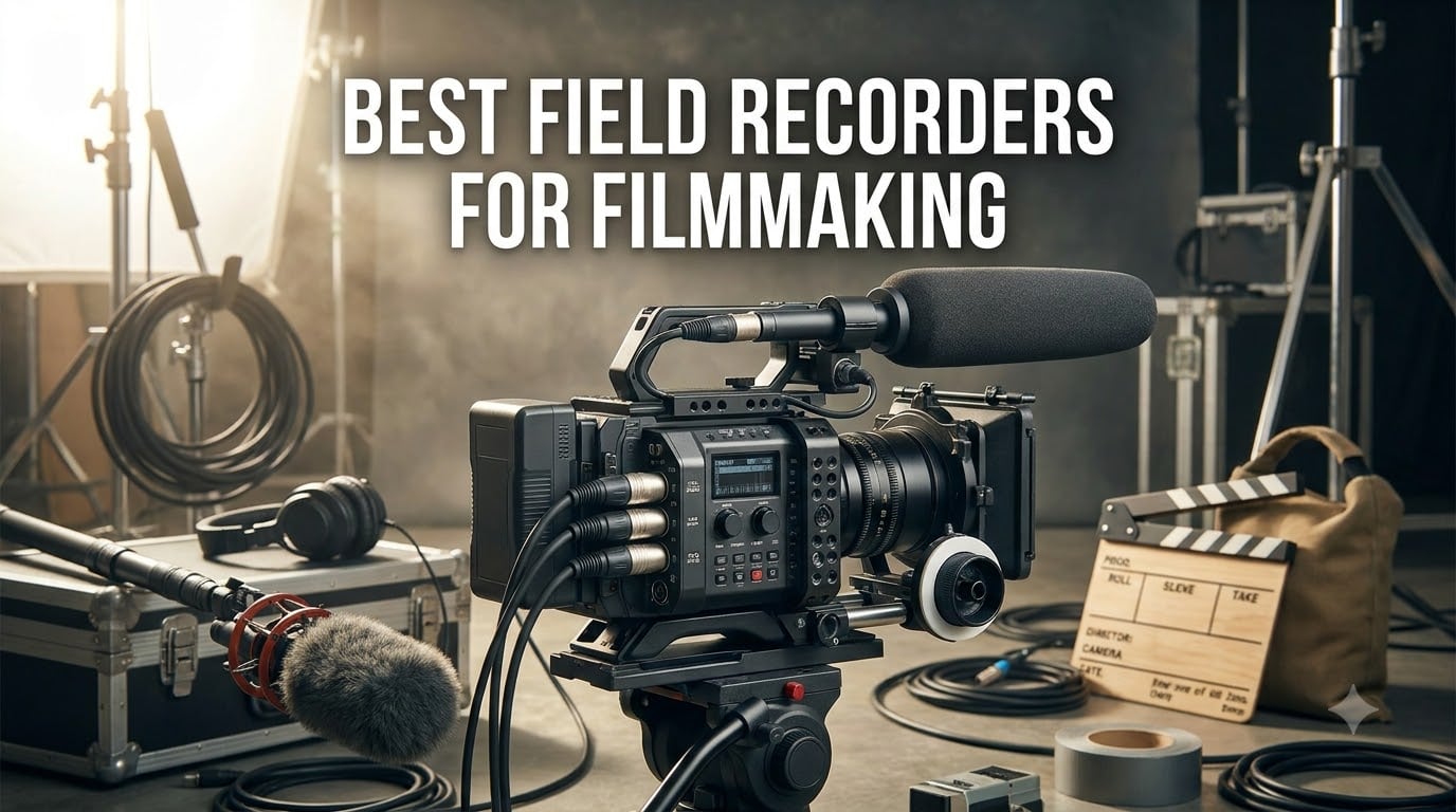 best field recorders for filmmaking