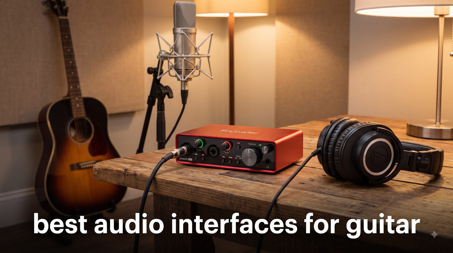 best audio interfaces for guitar