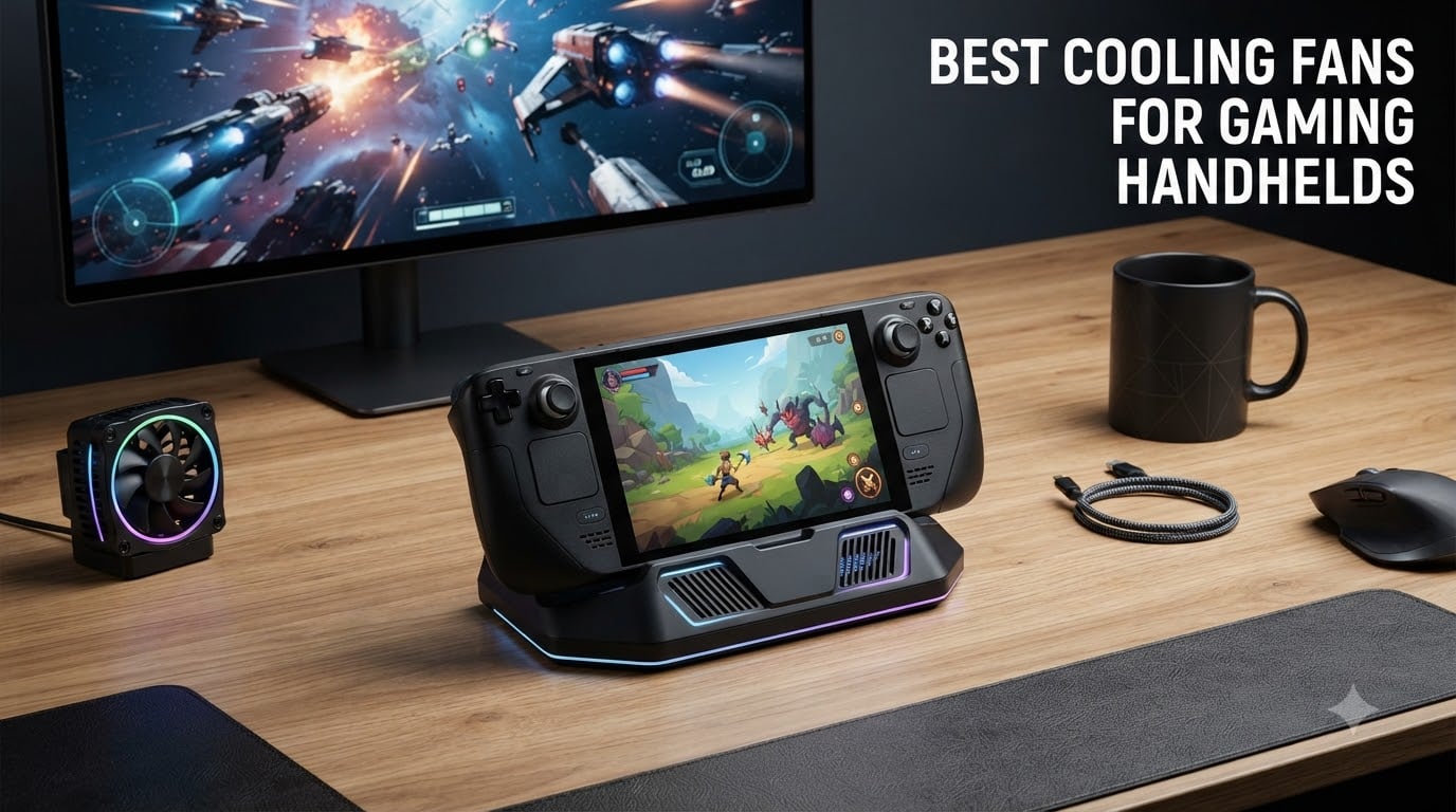 best cooling fans for gaming handhelds