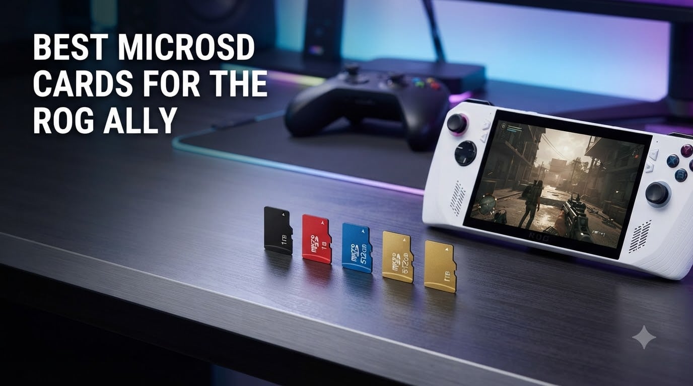 best microsd cards for the rog ally