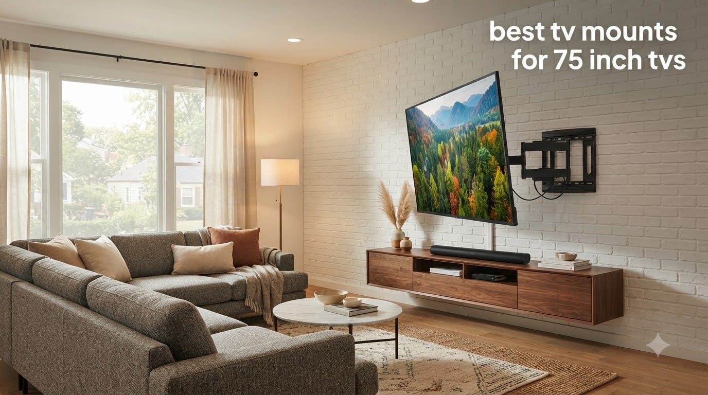 best tv mounts for 75 inch tvs