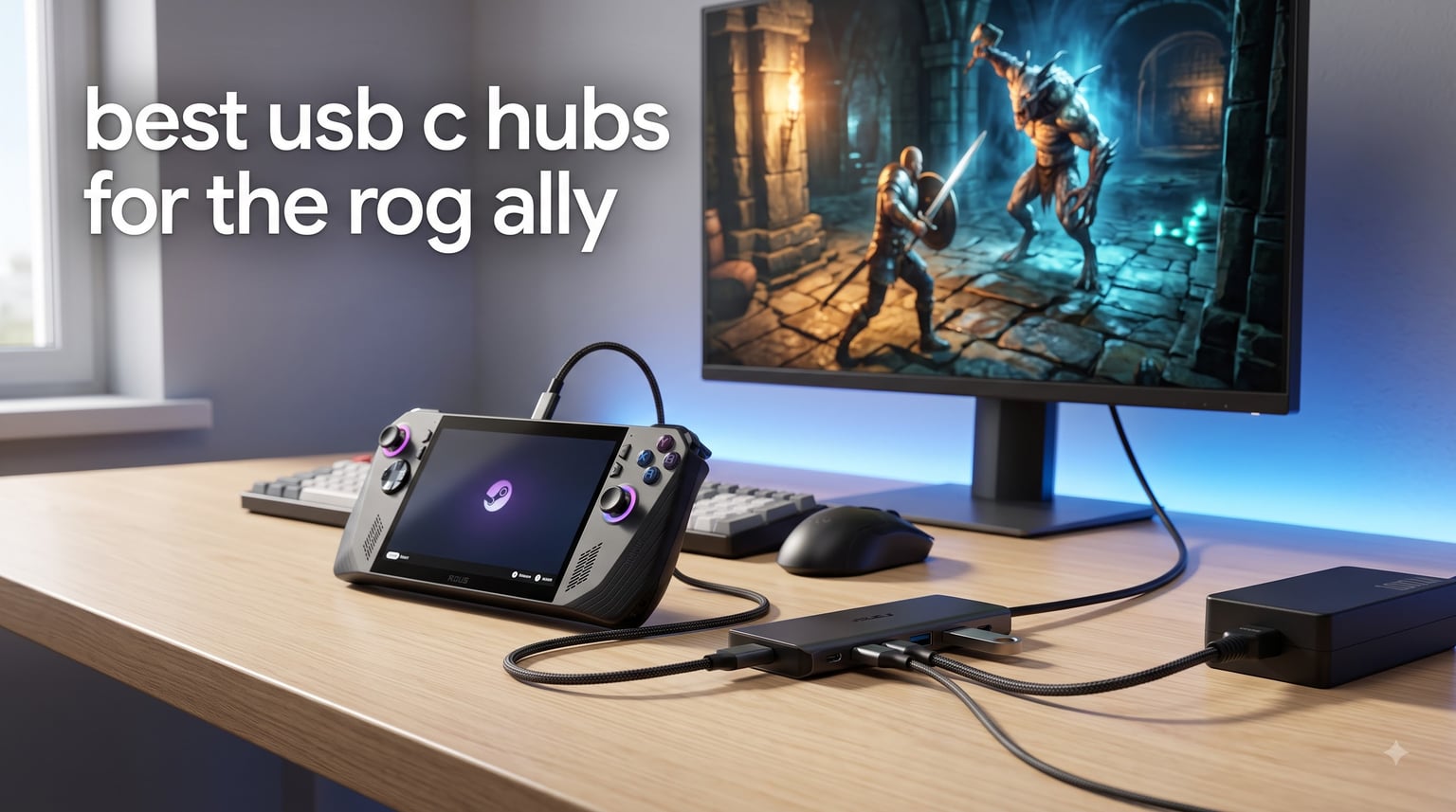 best usb c hubs for the rog ally