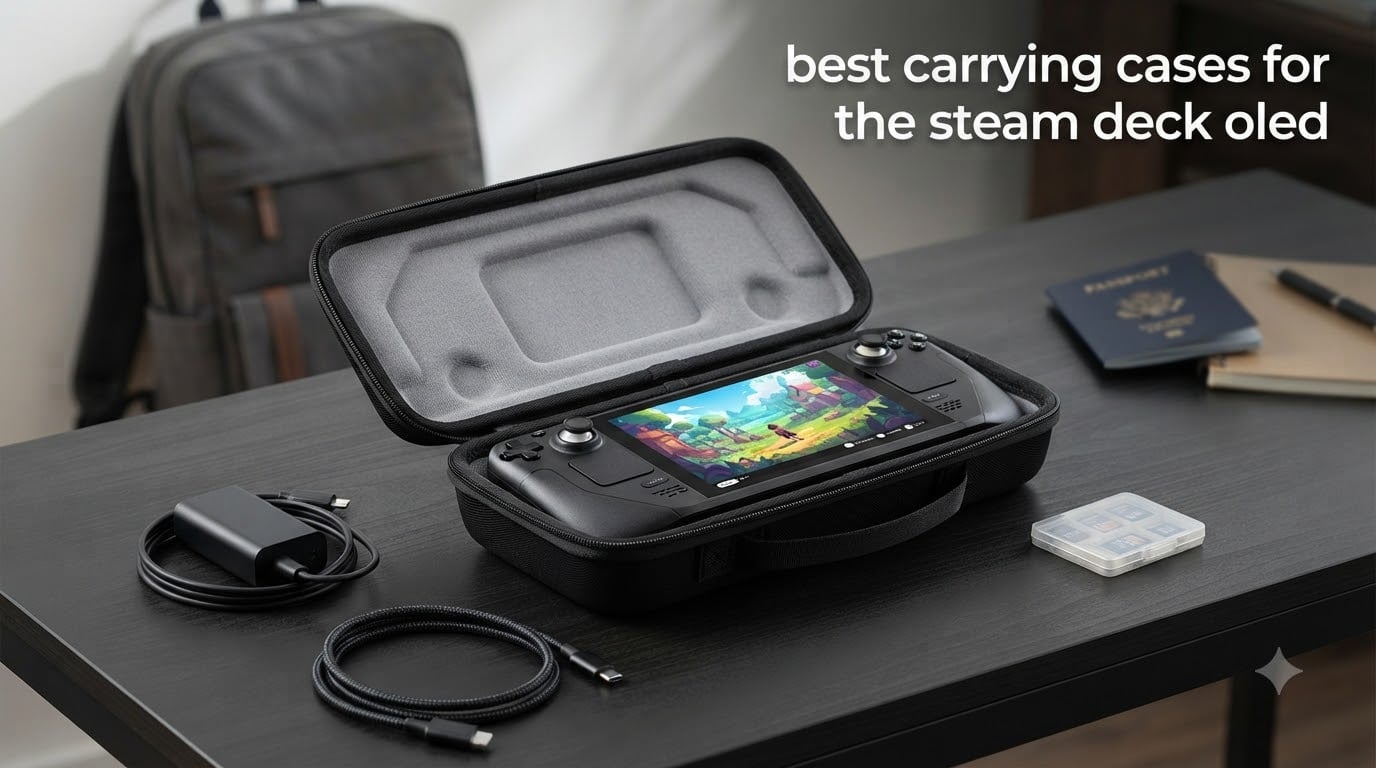 best carrying cases for the steam deck oled