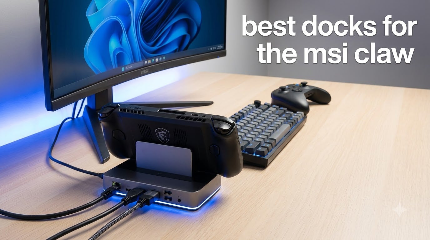 best docks for the msi claw