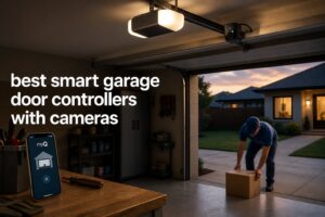 best smart garage door controllers with cameras