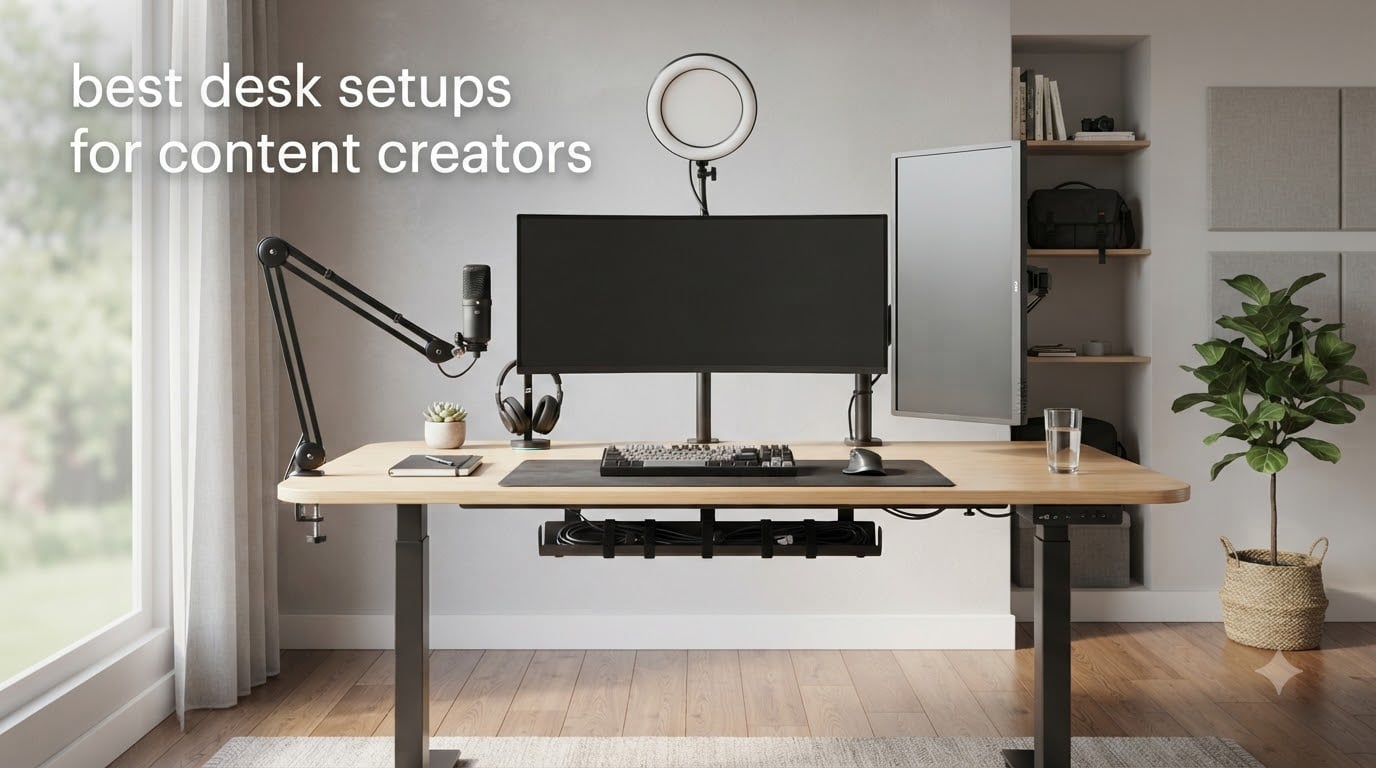 best desk setups for content creators
